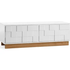 A2 T.V & Media Units|Dressers & Sideboards*Collect 2010 media bench, – oak base White
