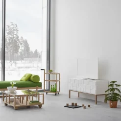 A2 T.V & Media Units|Dressers & Sideboards*Collect 2010 media bench with leg, Oak leg White