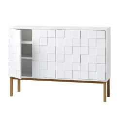 A2 Display & Glass Cabinets*Collect cabinet 2010 low, Oak White