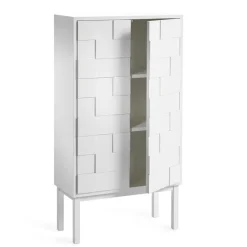 A2 Display & Glass Cabinets*Collect cabinet 2010 oak, leg White