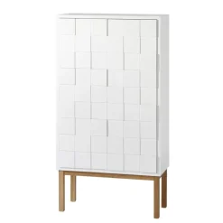 A2 Display & Glass Cabinets*Collect cabinet 2010 oak, Oak leg White