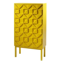 A2 Display & Glass Cabinets*Collect cabinet 2011, Yellow White