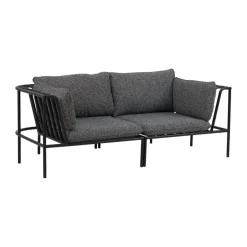 Brafab Garden Sofas & Garden Benches*Collier sofa module, -teddy ant, corner Black