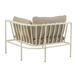 Brafab Garden Sofas & Garden Benches*Collier sofa module, Pearl -teddy beige, corner White