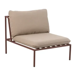 Brafab Garden Sofas & Garden Benches*Collier sofa module, Zin -teddy beige, middle section Red