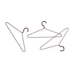HAY Clothes Racks, Coat Stands & Hangers|Clothes Hooks & Hangers*Colour hanger 3-pack, Maroon Red