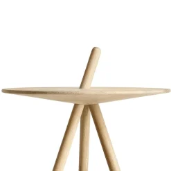 Woud Side Tables*Come here table, soaped oak Brown