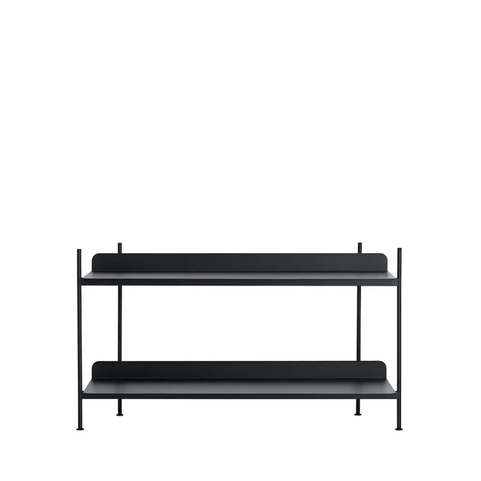 Muuto Shelves & Shelving Systems*Compile configuration 1 shelving system, Black