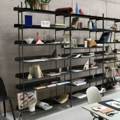 Muuto Shelves & Shelving Systems*Compile configuration 1 shelving system, Black