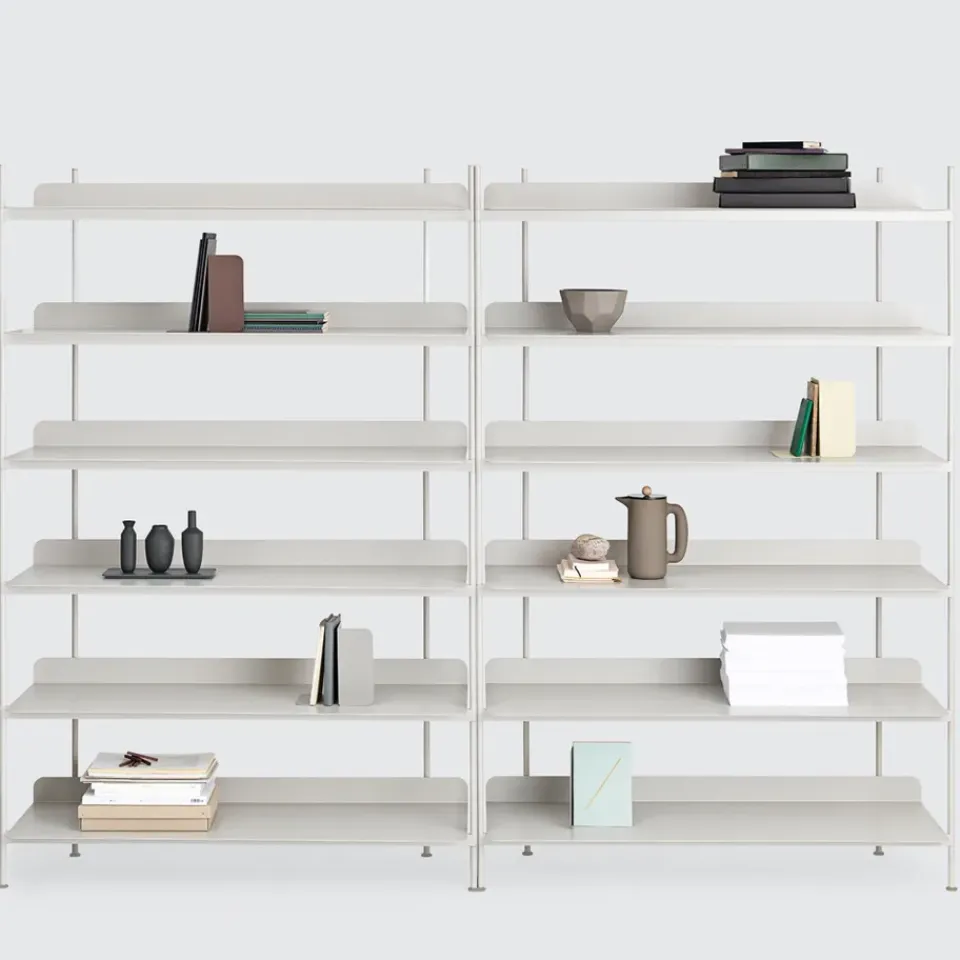 Muuto Shelves & Shelving Systems*Compile configuration 1 shelving system, Black