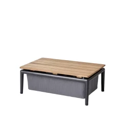Cane-line Table For Outdoor Use|Outdoor Lounge Furniture*Conic box table, , teak Grey