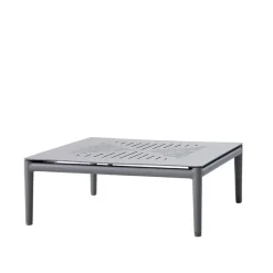 Cane-line Table For Outdoor Use|Outdoor Lounge Furniture*Conic coffee table, Light Grey