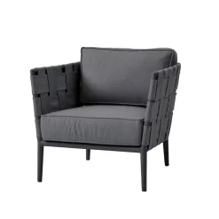 Cane-line Seating|Outdoor Lounge Furniture*Conic lounge armchair, , incl. cushions Grey