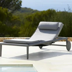 Cane-line Seating*Conic sun lounger, Grey