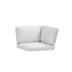 Cane-line Seat Cushions & Pads*Connect cushion set corner module, Natté White