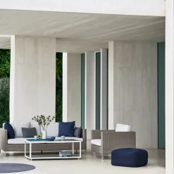 Cane-line Garden Sofas & Garden Benches|Balcony Furniture*Connect sofa 3-seater, Taupe Beige