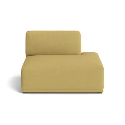 Muuto Sofas*Connect soft module Hallingdal 65 nr.407 , Without armrest (D) Yellow