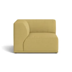 Muuto Sofas*Connect soft module Hallingdal 65 nr.407 , Corner section (F) Yellow