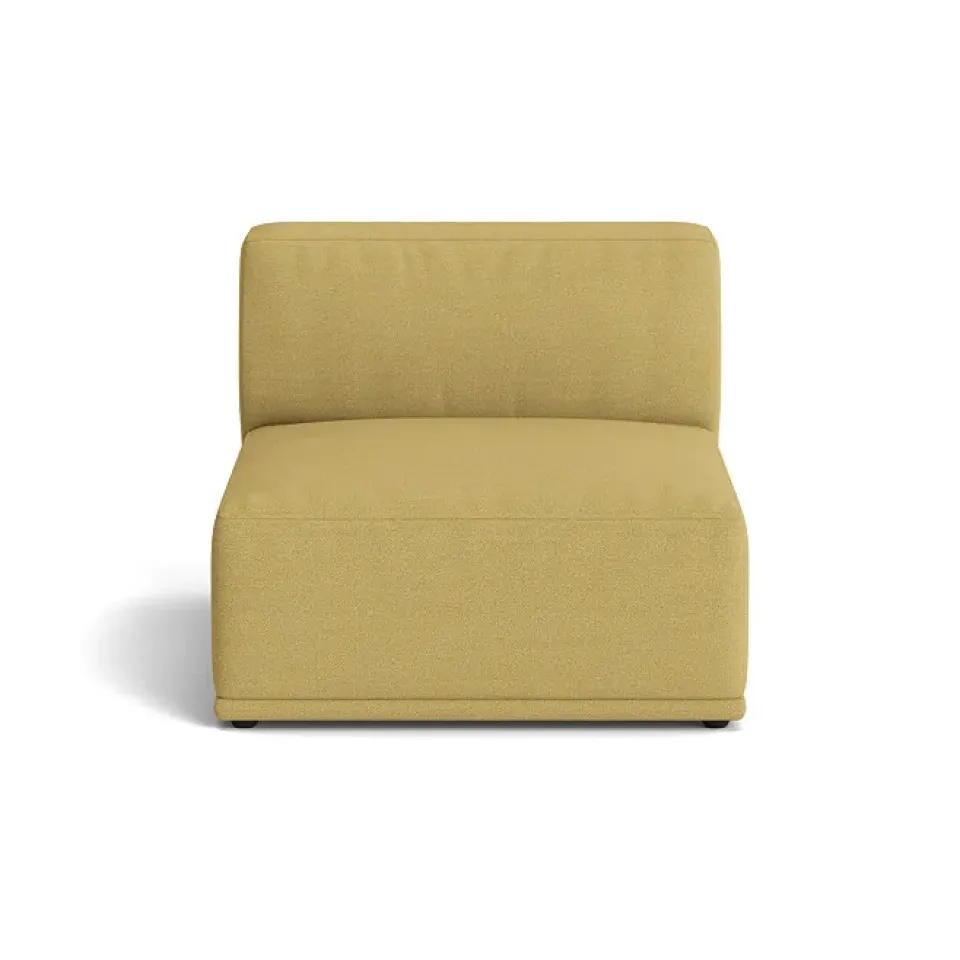 Muuto Sofas*Connect soft module Hallingdal 65 nr.407 , Middle section (E) Yellow
