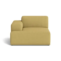 Muuto Sofas*Connect soft module Hallingdal 65 nr.407 , Armrest left (A) Yellow