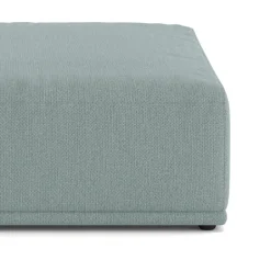 Muuto Sofas*Connect soft module Re-wool nr.718 light , Sit pouf (I) Blue
