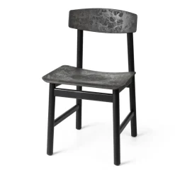 Mater Chairs*Conscious BM3162 chair, beech-coffee waste Black