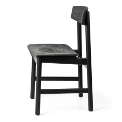 Mater Chairs*Conscious BM3162 chair, beech-coffee waste Black