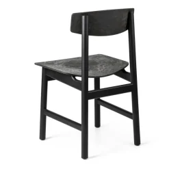 Mater Chairs*Conscious BM3162 chair, beech-coffee waste Black