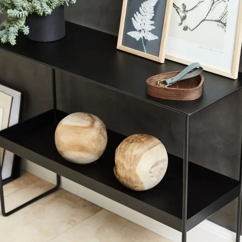 LIND DNA Side Tables*Console Bull console table, Warm Grey