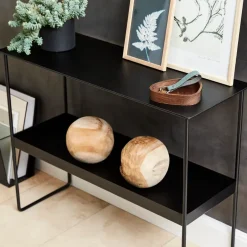 LIND DNA Side Tables*Console Bull sideboard 2 heights, Black