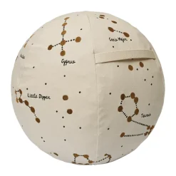Ferm Living Sitting Poufs*Constellation pouf, Undyed, Ø50 cm Beige