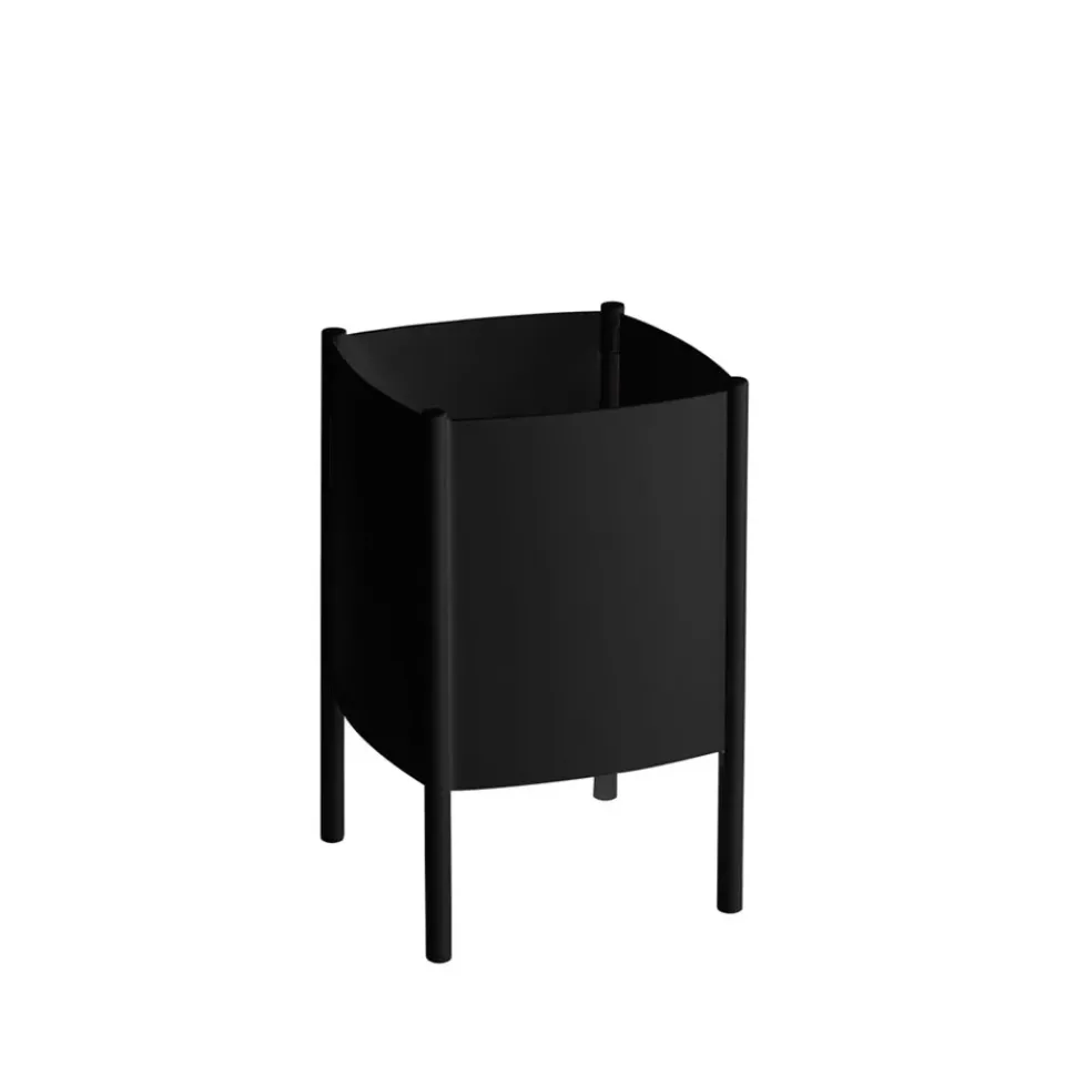 SMD Design Garden Details & Accessories*Convex Pot pot, , small Ø23 cm Black