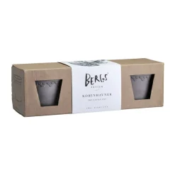 Bergs Potter Garden Details & Accessories*Copenhagen pot Ø10 cm 3-pack, Grey