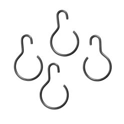 MUUBS Clothes Hooks & Hangers*Copenhagen S hooks 4-pack, Gray Grey