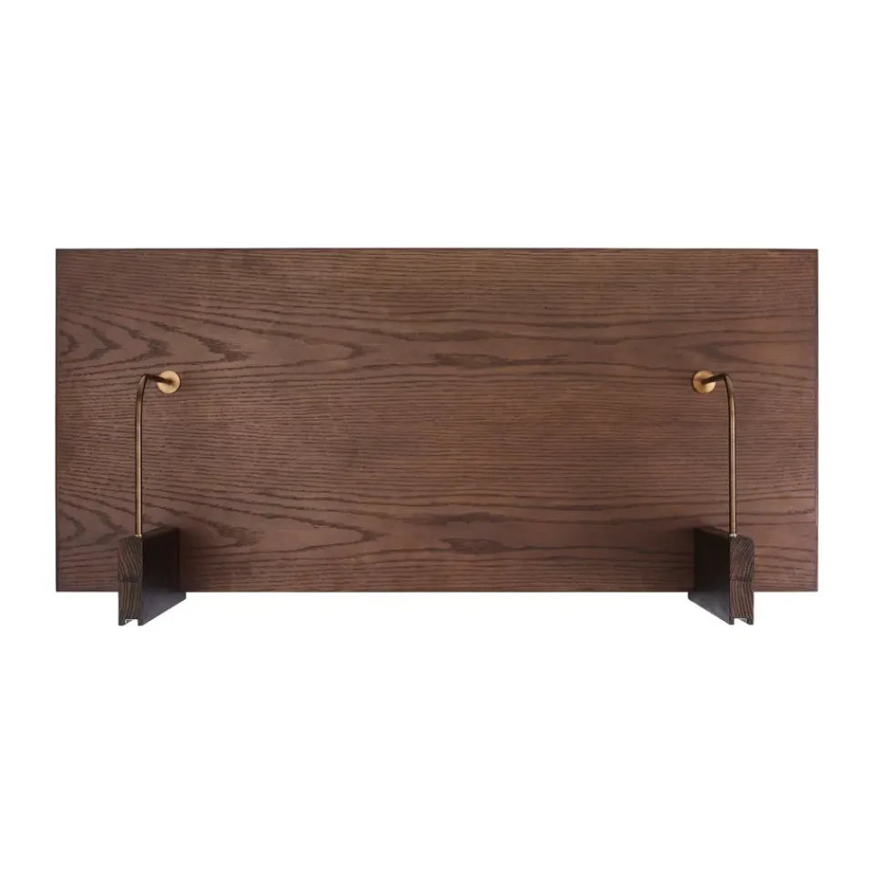 Audo Copenhagen Desks*Corbel desk 100x45cm, Dark stained oak Brown
