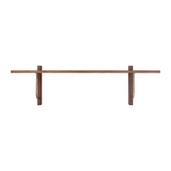 Audo Copenhagen Shelves & Shelving Systems*Corbel shelf 100x30cm, Dark stained oak Brown