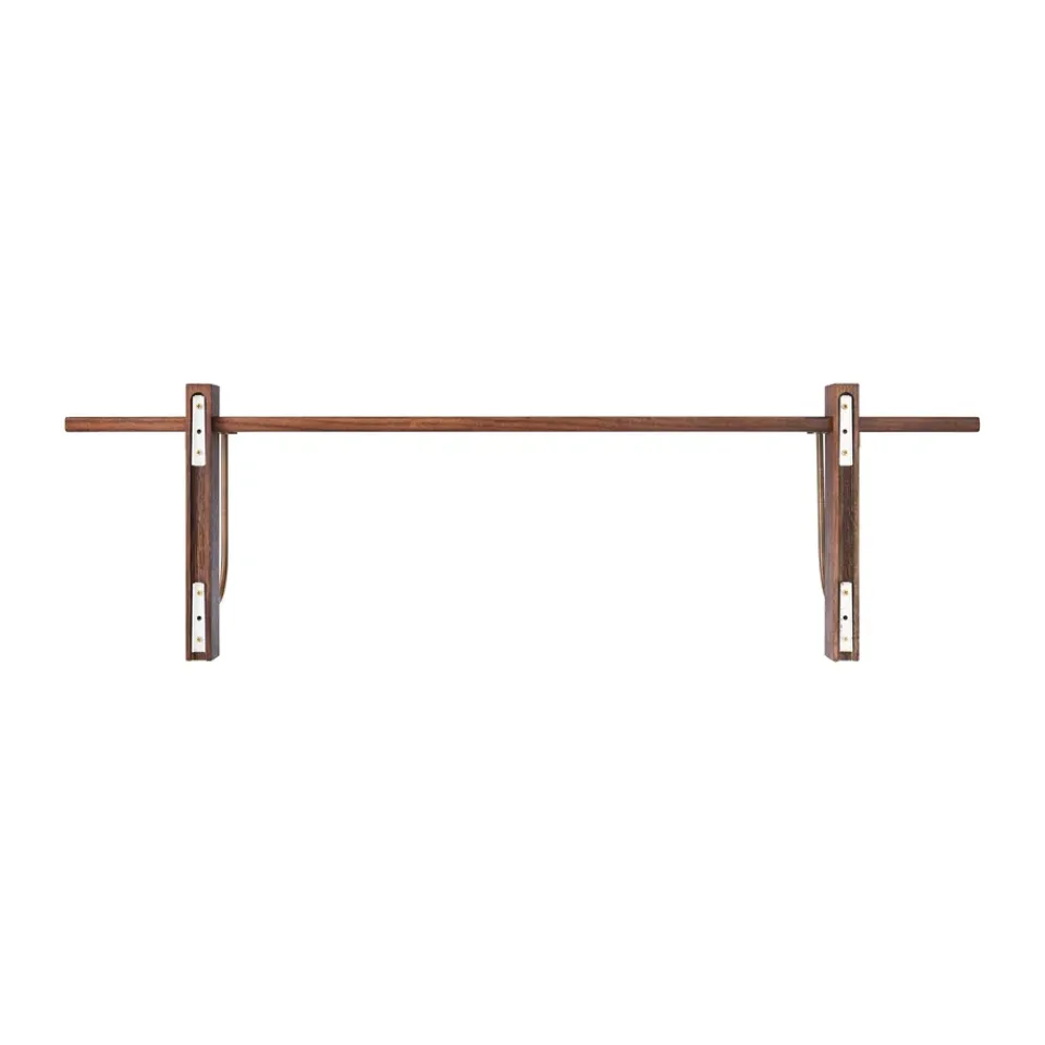 Audo Copenhagen Shelves & Shelving Systems*Corbel shelf 100x30cm, Dark stained oak Brown