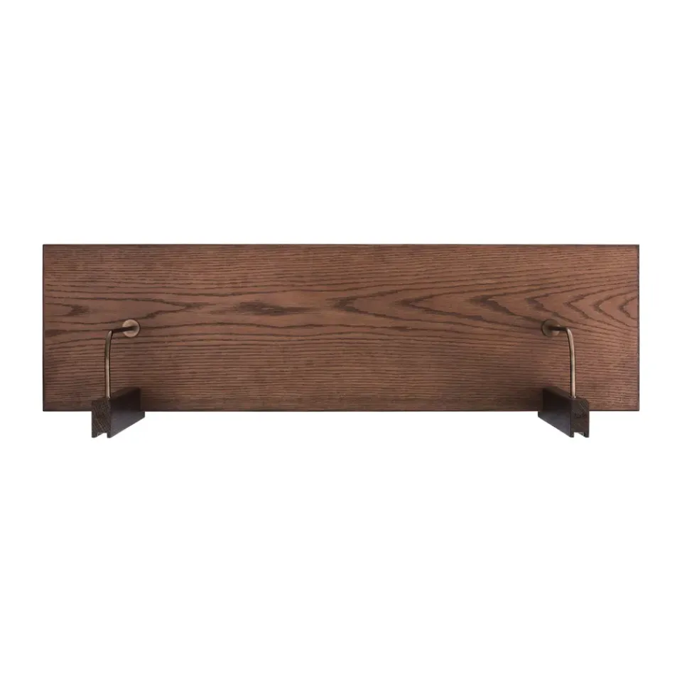 Audo Copenhagen Shelves & Shelving Systems*Corbel shelf 100x30cm, Dark stained oak Brown
