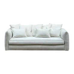 Tinted Sofas*Cornell sofa, Bouclé off White