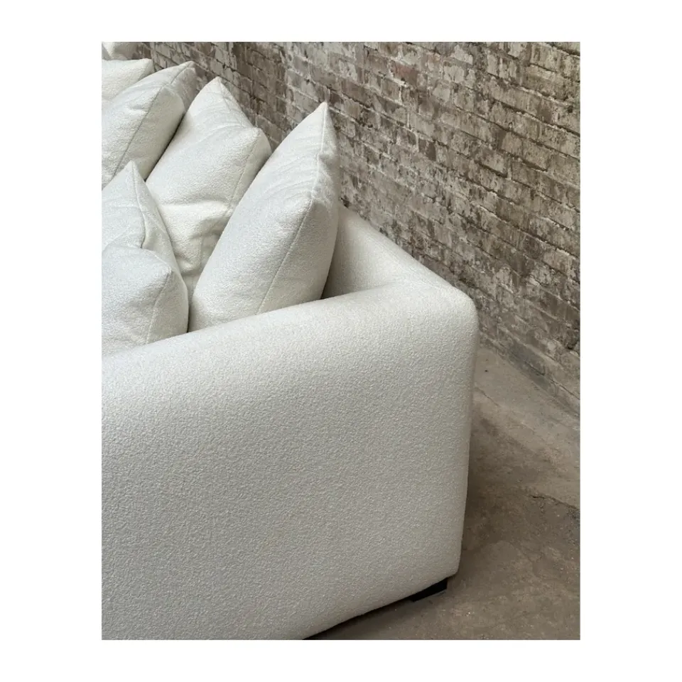 Tinted Sofas*Cornell sofa, Bouclé off White