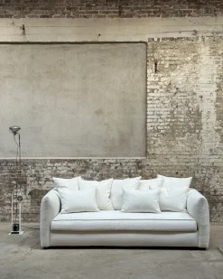 Tinted Sofas*Cornell sofa, Bouclé off White