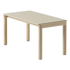 Muuto Coffee Tables*Couple 1 Plain coffee table 40x84x40 cm, Sand-oak BeigeBrown