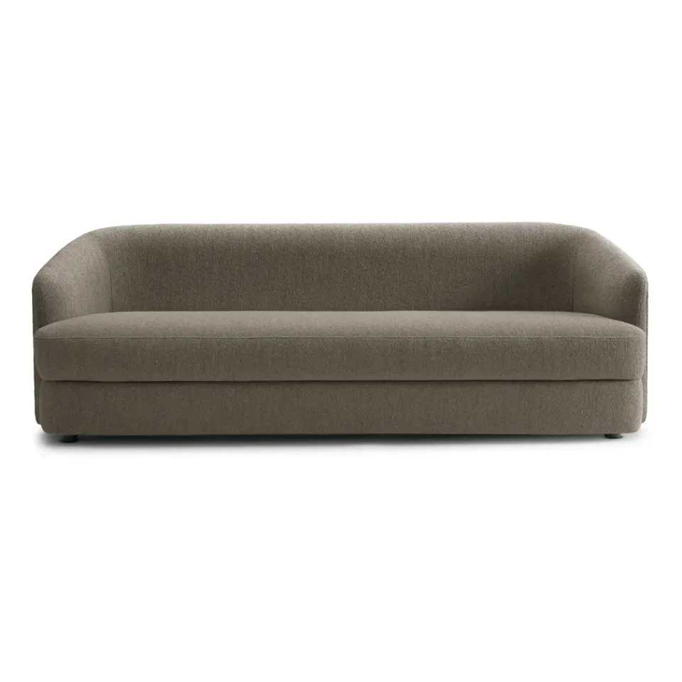 New Works Sofas*Covent 3-seater sofa, Dark Taupe BrownGrey