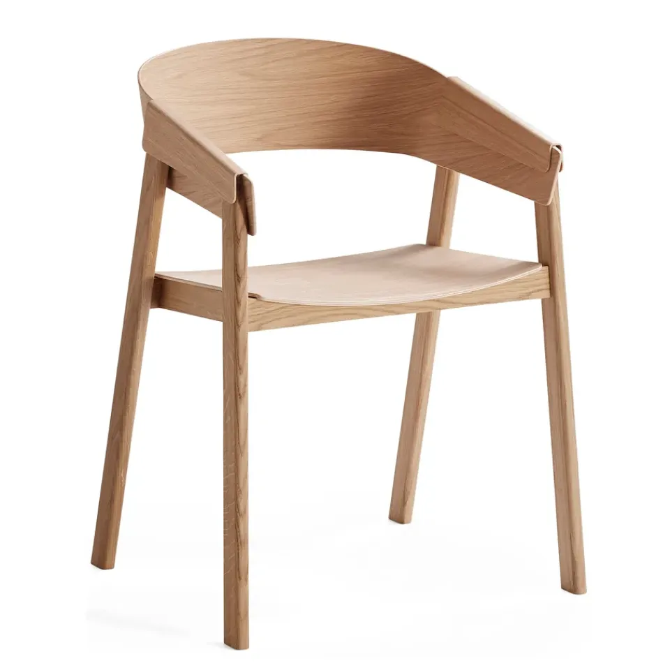 Muuto Chairs*Cover Armchair, Oak Brown