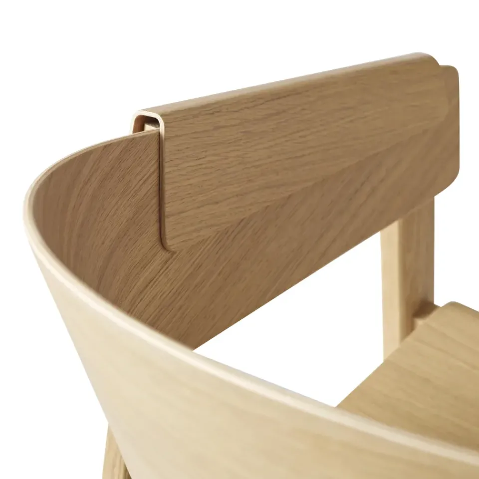 Muuto Chairs*Cover Armchair, Oak Brown