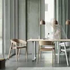 Muuto Chairs*Cover Armchair, Oak Brown