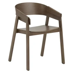 Muuto Chairs*Cover Armchair, Stained dark Brown