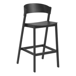 Muuto Bar Stools*Cover bar stool, Black