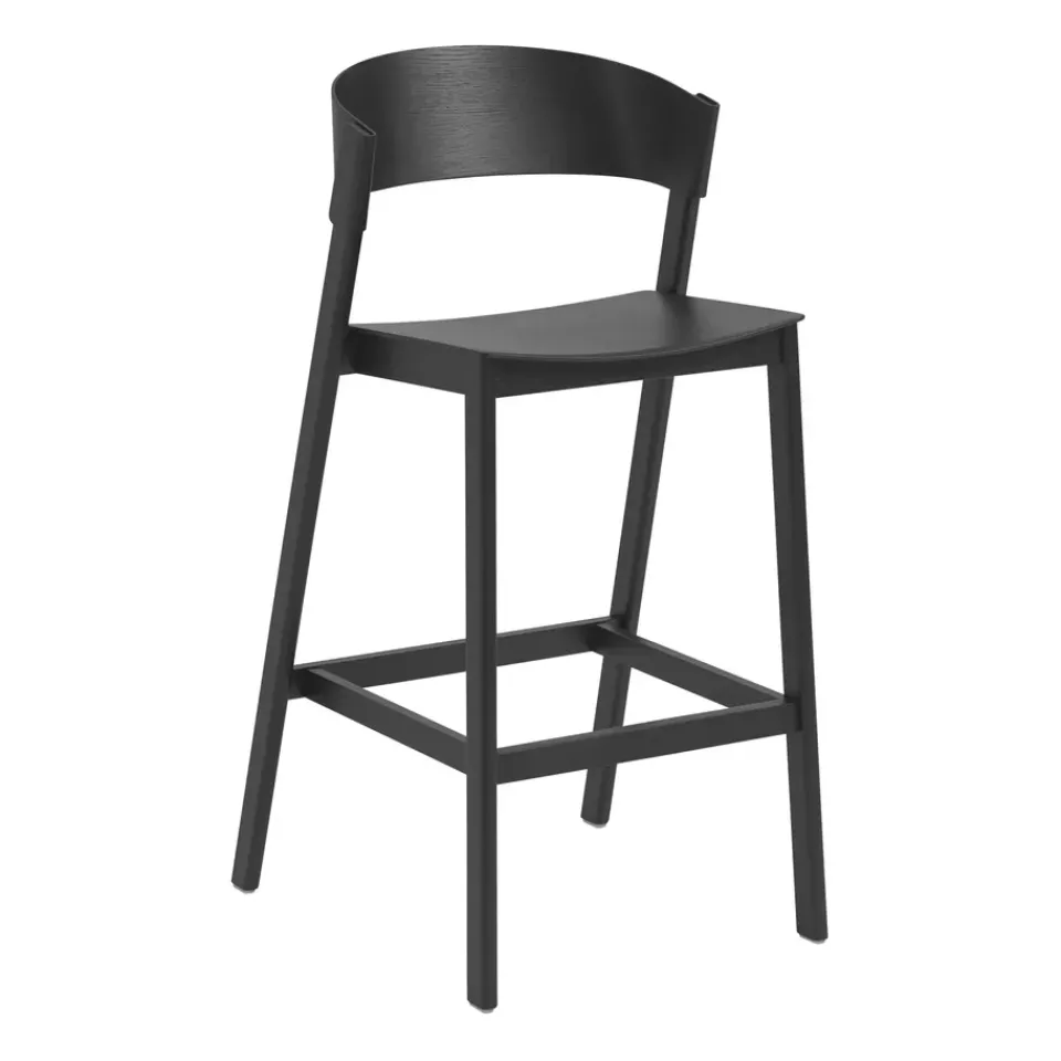 Muuto Bar Stools*Cover bar stool, Black
