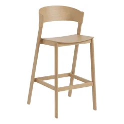 Muuto Bar Stools*Cover bar stool, Oak BeigeBrown
